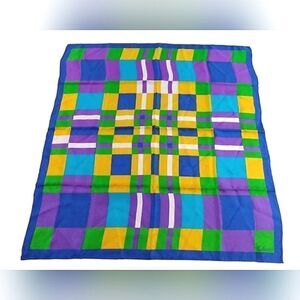 Echo Saks fifth Avenue 💯 Pure Silk Scarf Vintage